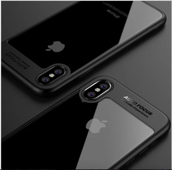 iPhone X Case Luxury silicone Transparent frame case