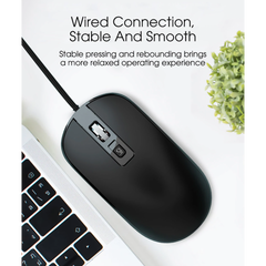 Langtu T4 Wired Silent Mouse