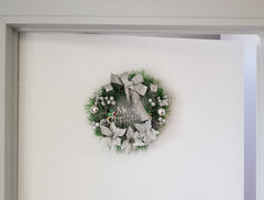 30CM Christmas Wreath Sliver