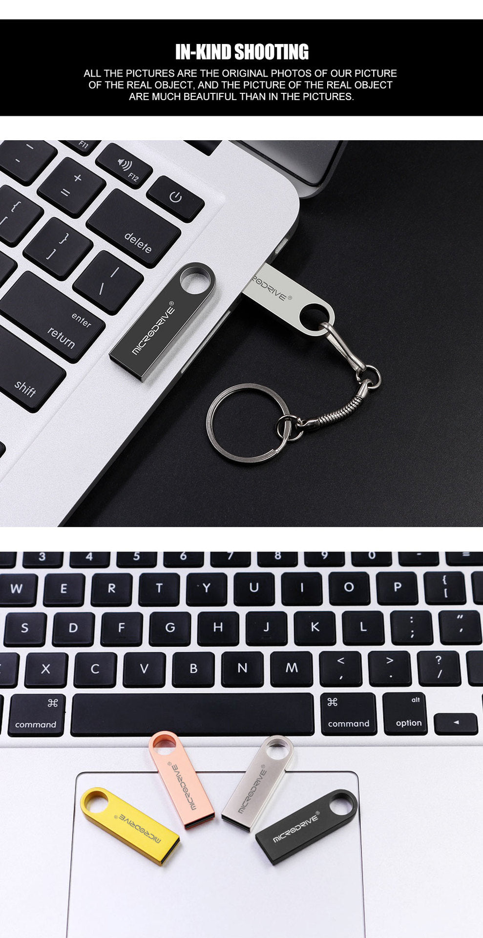 Microdrive Flat USB 2.0 Flash Drive 64GB