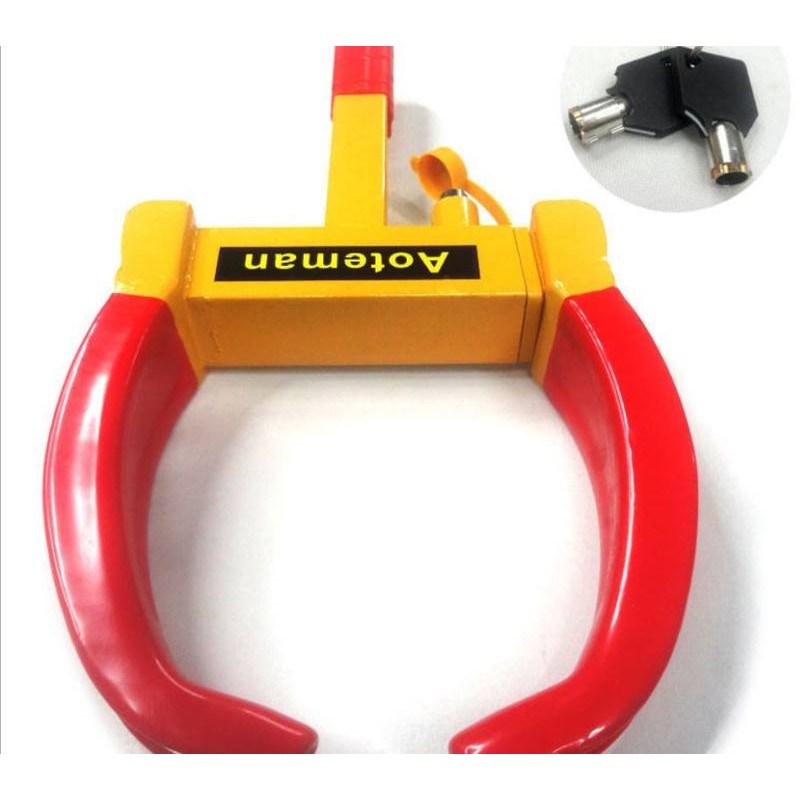 Car Security Anti-Theft Wheel Lock Clamp