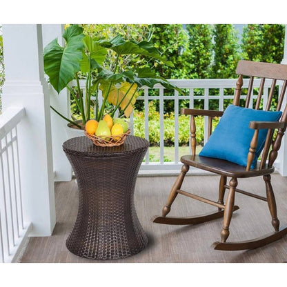 Luxury Wicker Outdoor Party Cool Bar