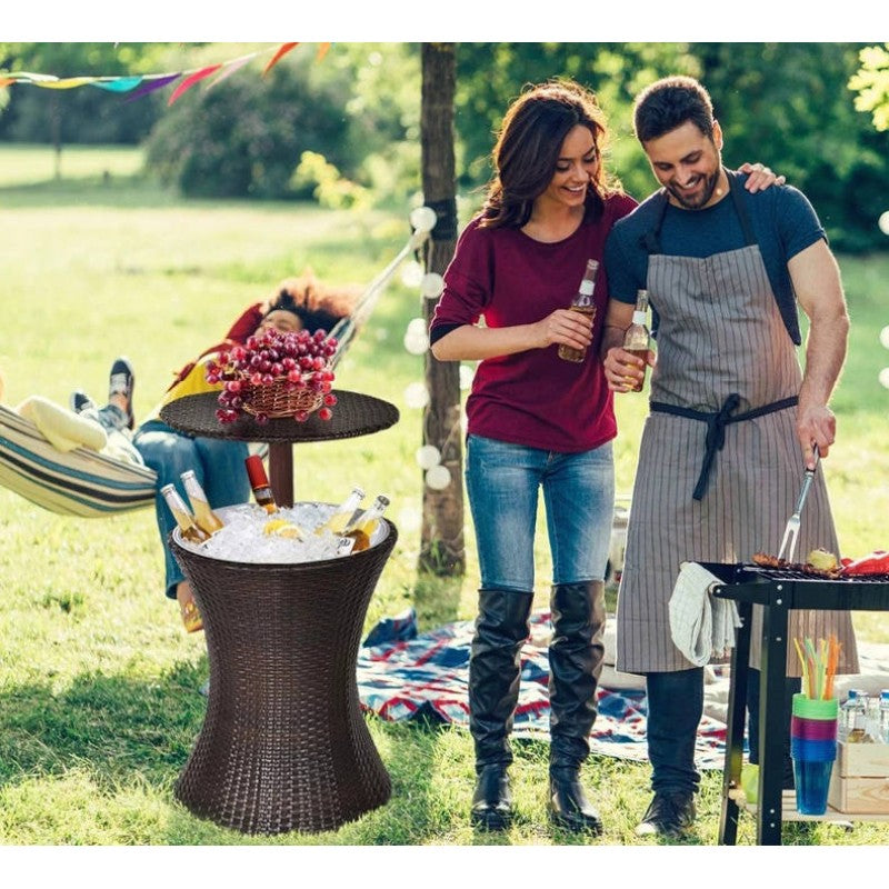 Luxury Wicker Outdoor Party Cool Bar