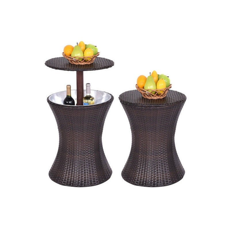 Luxury Wicker Outdoor Party Cool Bar