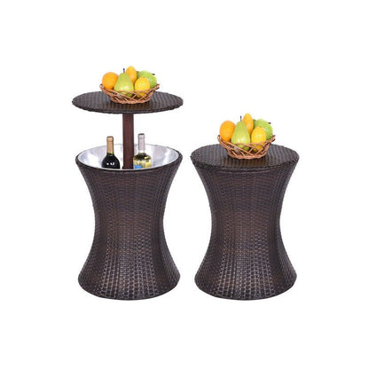Luxury Wicker Outdoor Party Cool Bar