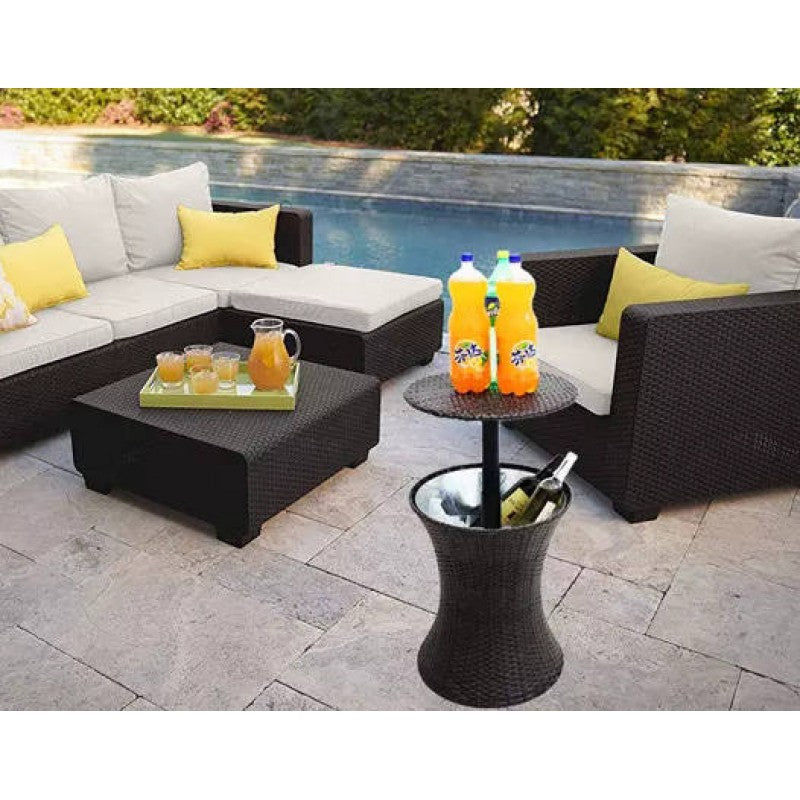 Luxury Wicker Outdoor Party Cool Bar