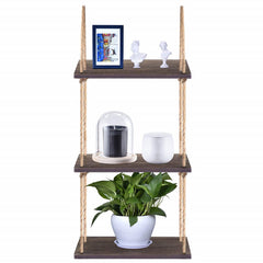 Rope Hanging Floating Shelves