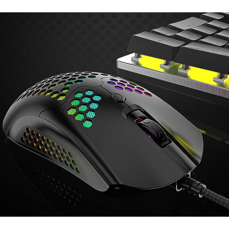 Free Wolf M5 Wired Gaming Mouse