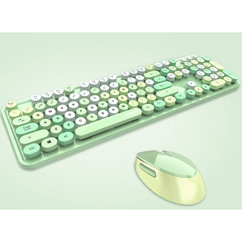 Wireless Mixed Colour Keyboard and Mouse