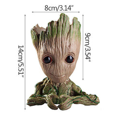 Home Garden Cute Groot Flower Pot/ Plant Pot