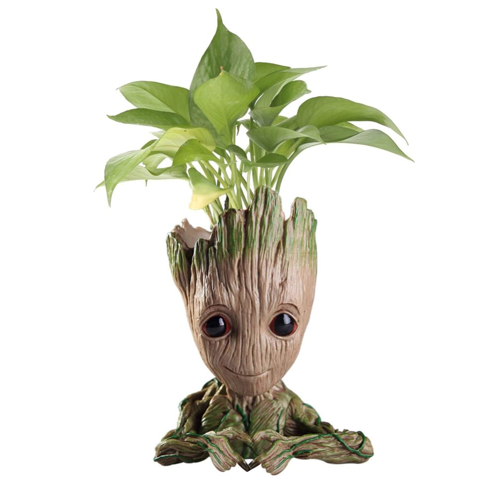 Home Garden Cute Groot Flower Pot/ Plant Pot