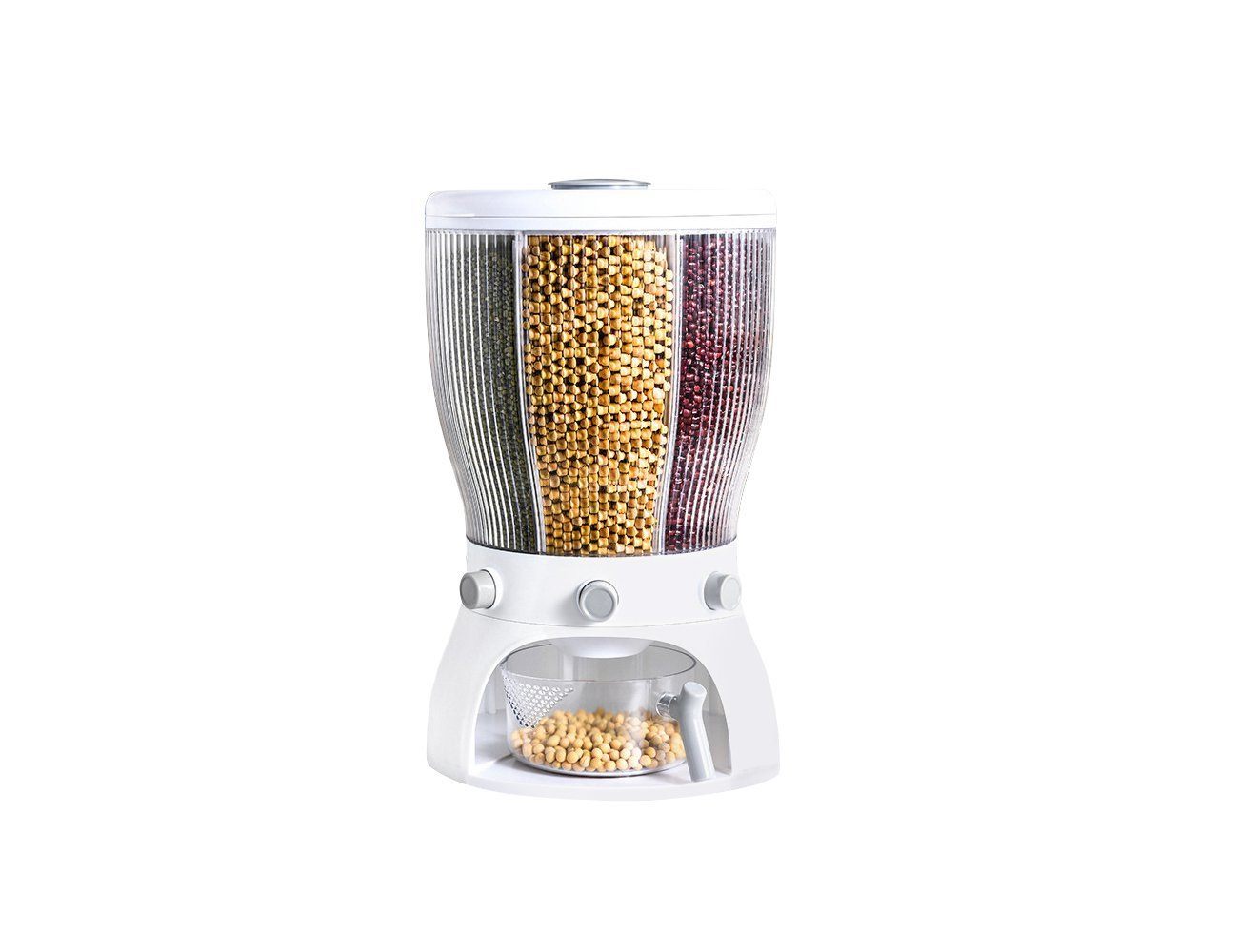 Rotatable Dry Foods Storage Nuts Container