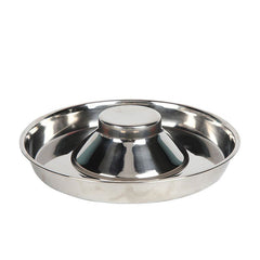 Stainless Steel Slow Feeder Dog Bowls