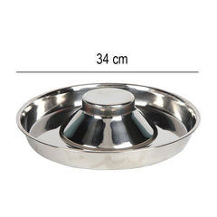 Stainless Steel Slow Feeder Dog Bowls