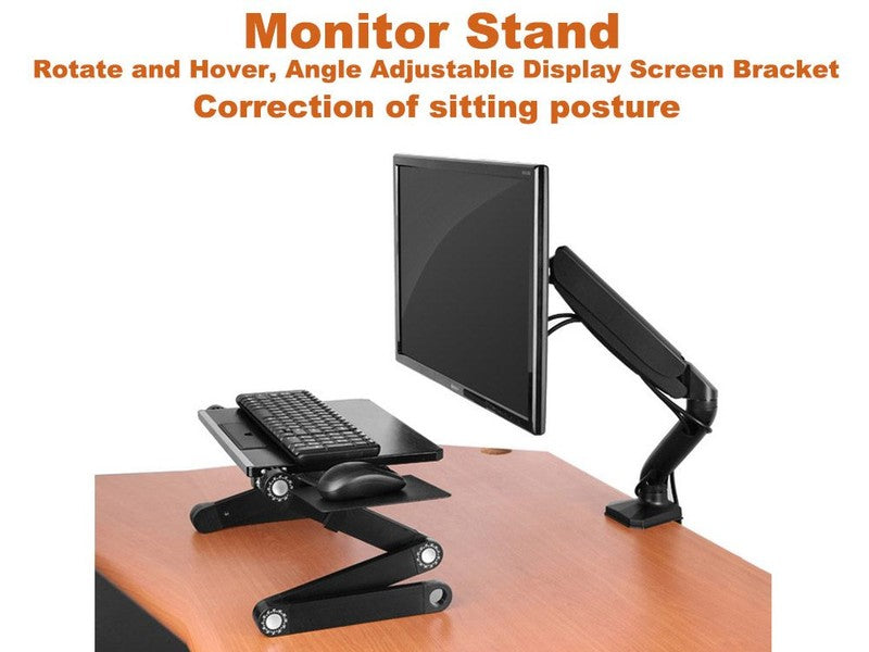 17-27" Air Pressure Arm LCD Monitor Stand