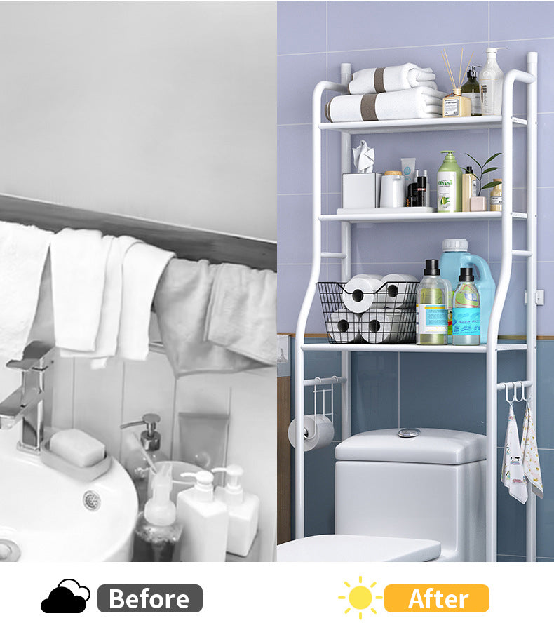 Laundry Shelf Organiser Rack