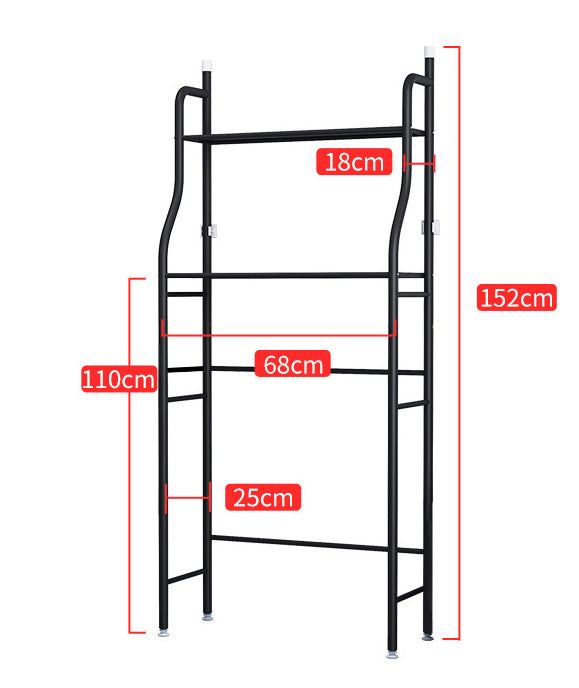 Wash Machine Laundry Shelves