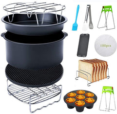 12pcs 8" Air Fryer Accessories