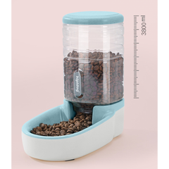 Automatic Pet Food Feeding Blue