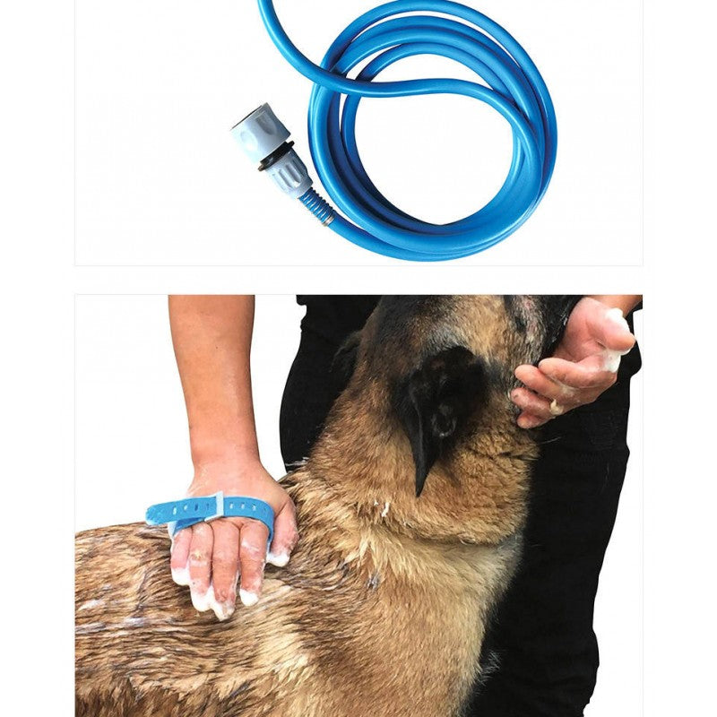 Pet Shower Sprayer & Pet Bath Brush