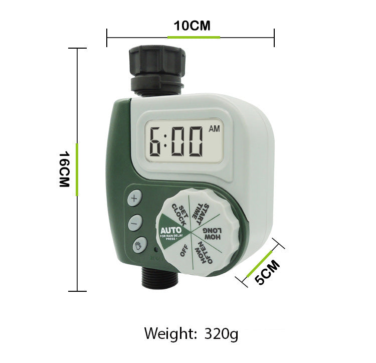 Single-Outlet Hose Watering Timer