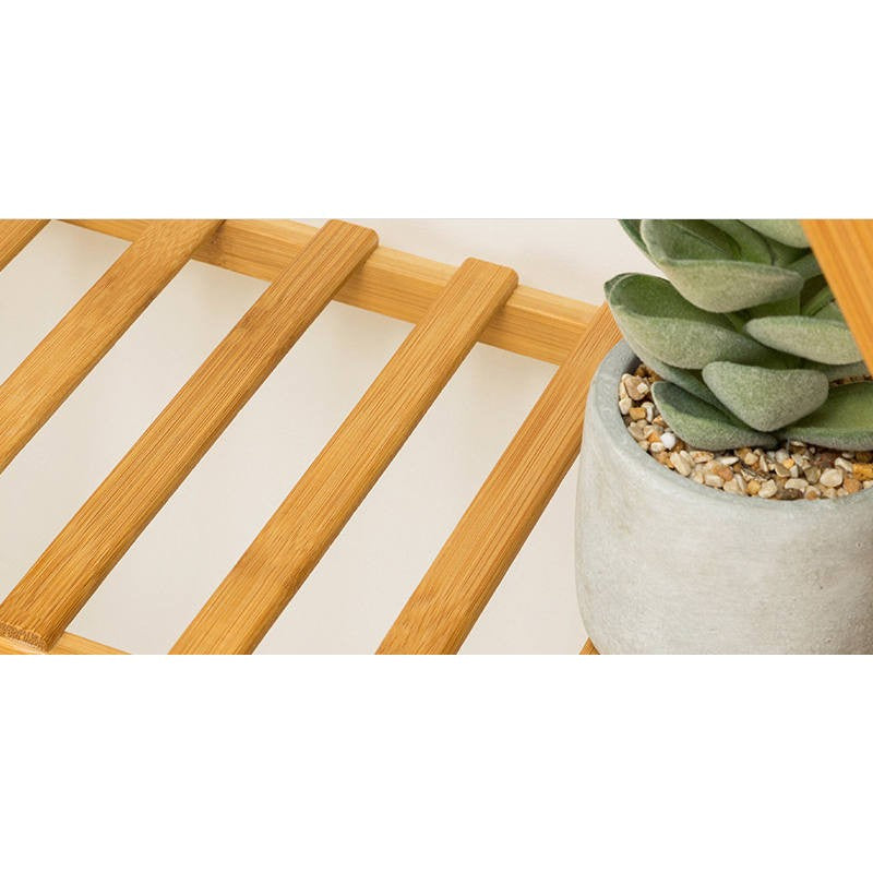 Bamboo Flower Planter Rack Shelves