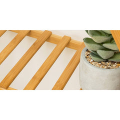 Bamboo Flower Planter Rack Shelves