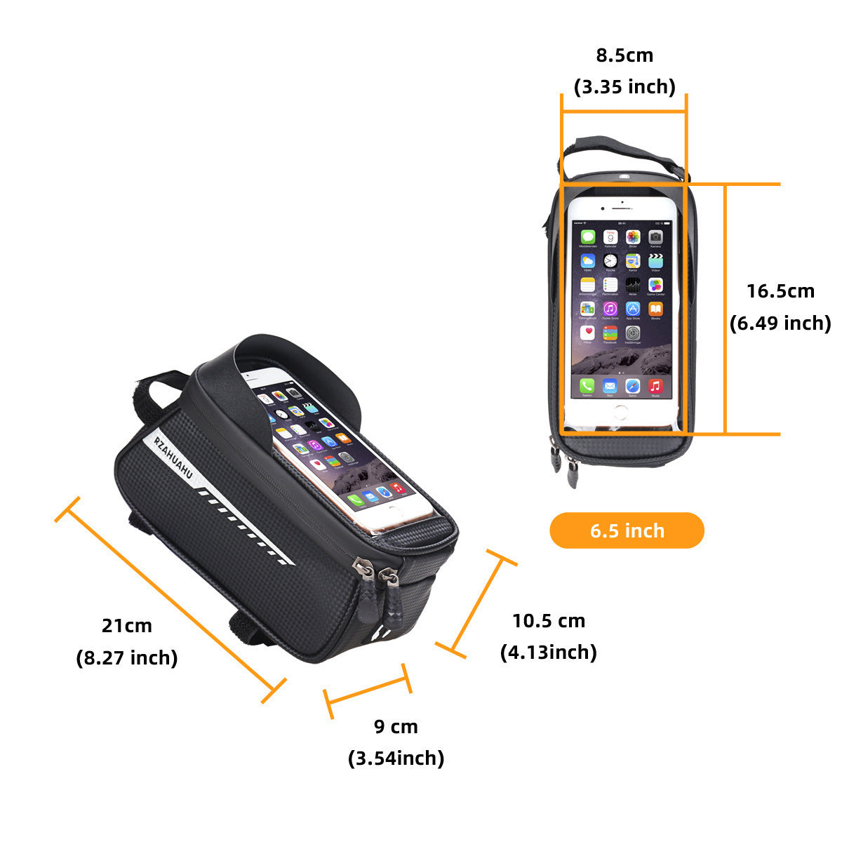 Waterproof Bicycle Phone Touch Screen Bag