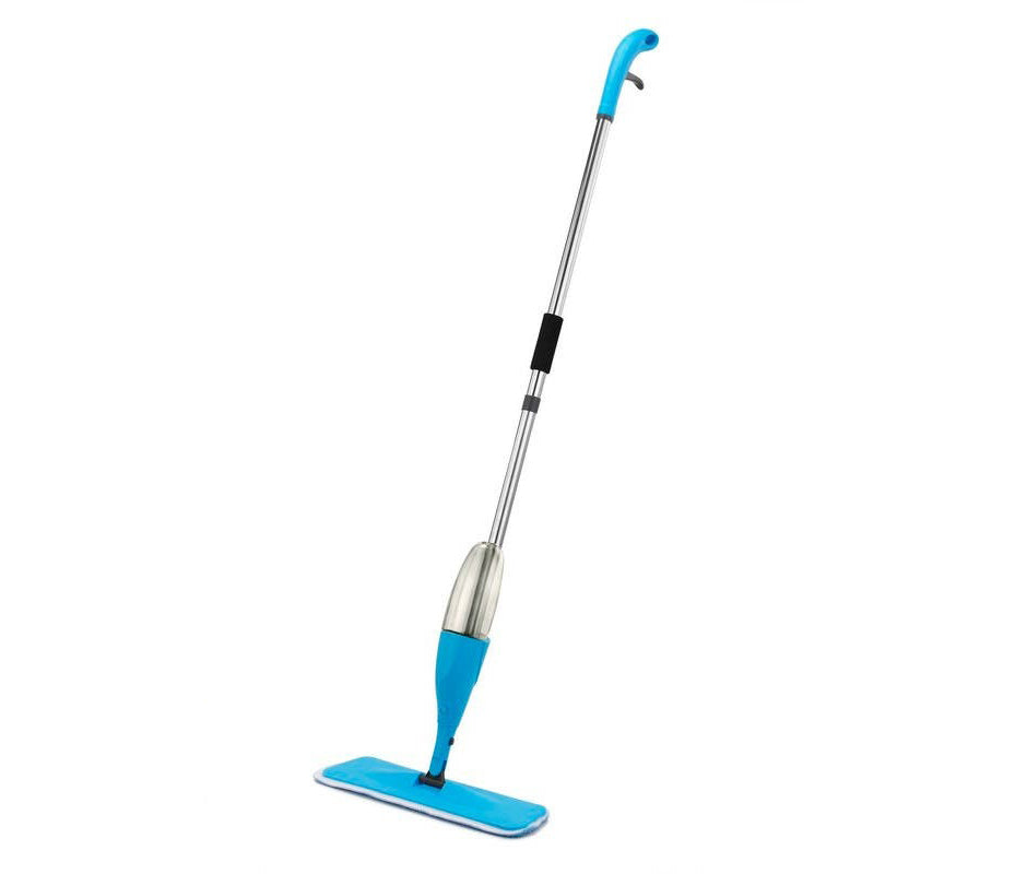 Mop With Built-in Water Spray Function and Refillable Bottle