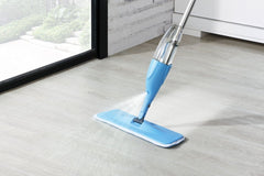 Mop With Built-in Water Spray Function and Refillable Bottle