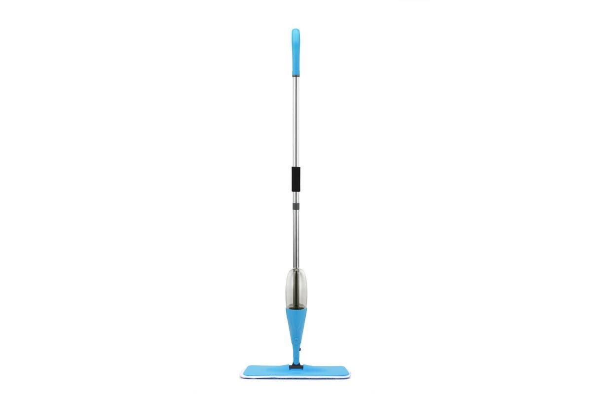 Mop With Built-in Water Spray Function and Refillable Bottle