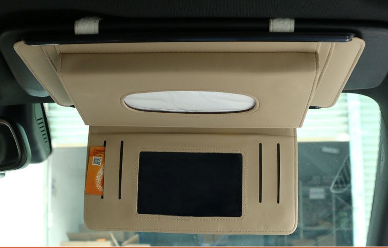 Car multi function tissue box