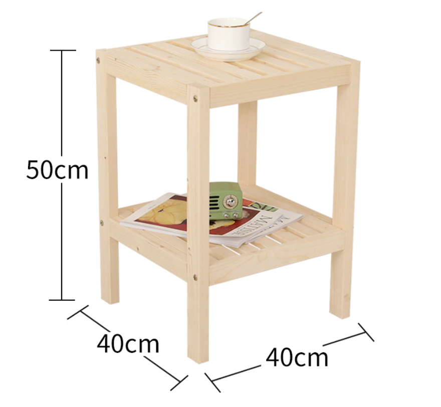 Missoni Natural Pinewood Bedside Table
