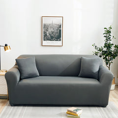 Sofa Cover Solid Grey