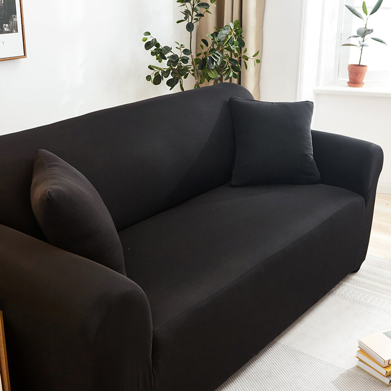 Sofa Cover Solid Black