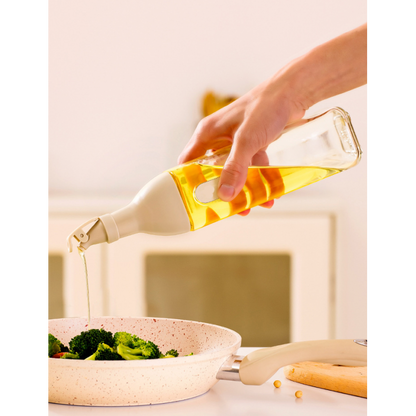 Automatic Glass Kitchen Oil Bottle