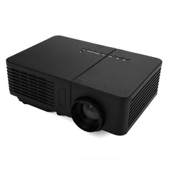 Mini Projector LED Full HD Mini Projector w/ USB, HDMI, VGA & Speaker - Black