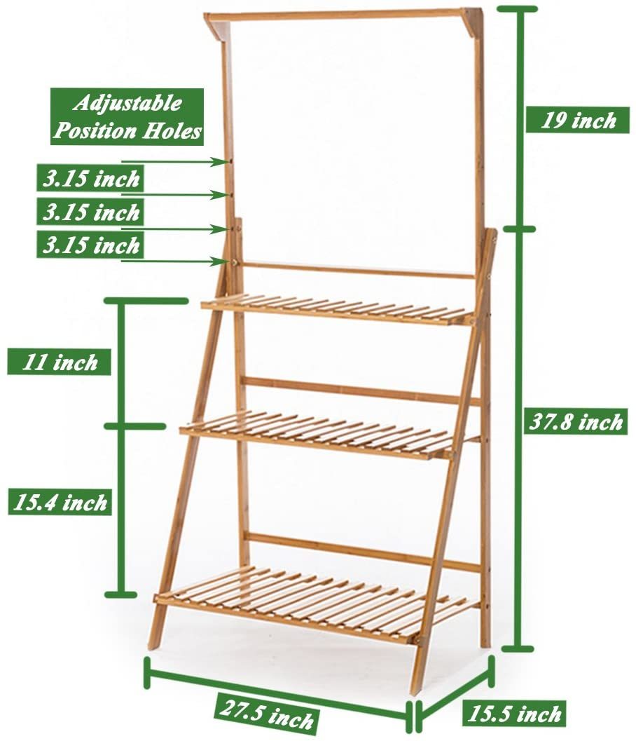 Hanging Bamboo Planter Stand