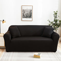 Sofa Cover Solid Black