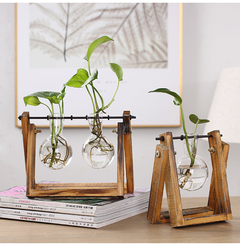 Glass Propagation Station Vase