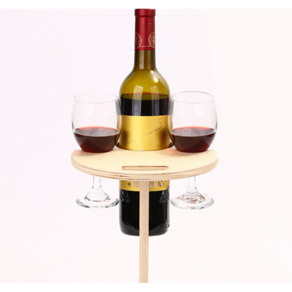 Foldable Outdoor Wine Table