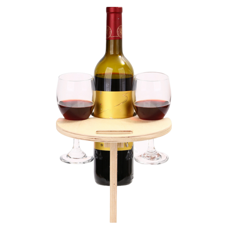 Foldable Outdoor Wine Table