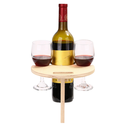 Foldable Outdoor Wine Table
