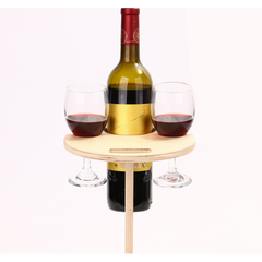 Foldable Outdoor Wine Table