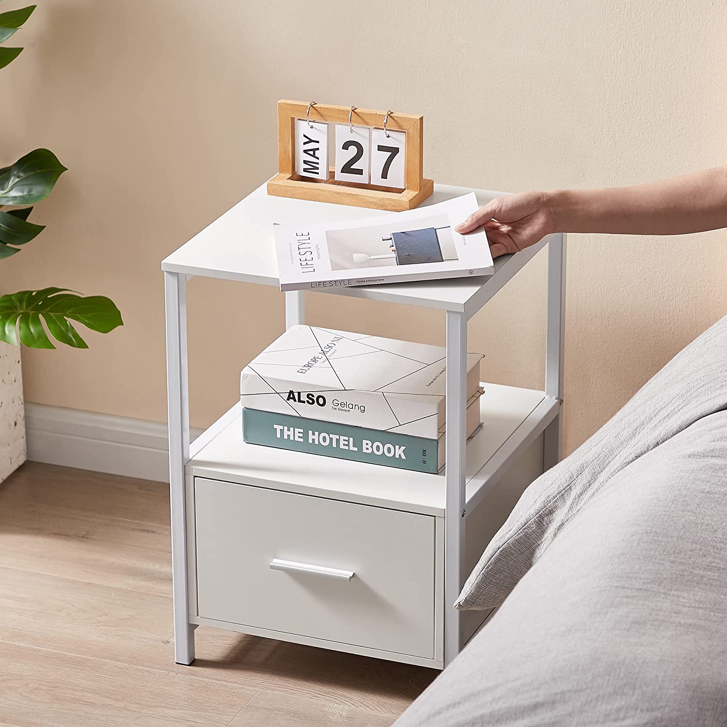 Modern Bedside Table with Drawer