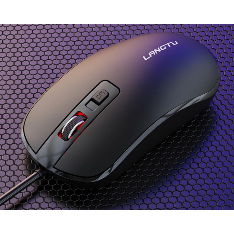 Langtu T4 Wired Silent Mouse