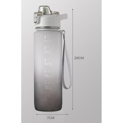 Smart Smooth Water Bottle Grey