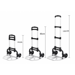 Foldable Hand Trolley 80KG Load