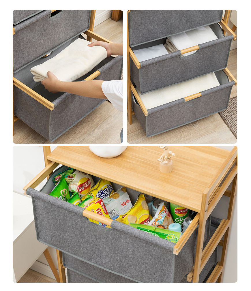 Bamboo Chest Lowboy Drawers