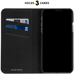 CASE-Mate iPhone X/XS Barely There Folio Wallet W/ Stand Case